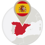 Spain Flag and Location