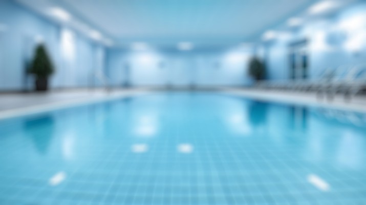 Blurred Indoor Spa Pool