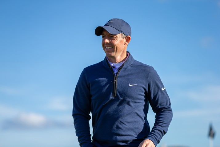 Rory McIlroy at St Andrews