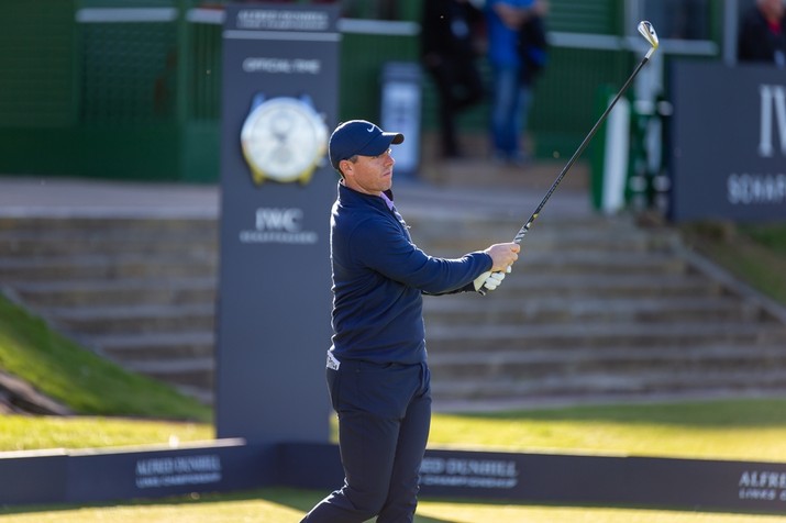 Rory McIlroy Playing at St Andrews
