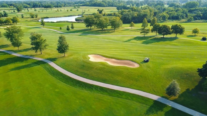 Path Across Golf Course