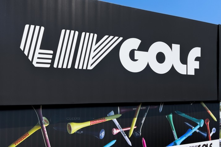 LIV Golf Sign