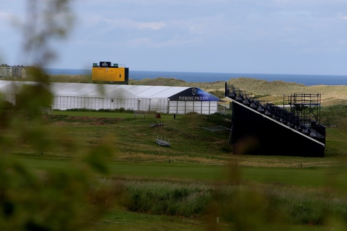 Open Championship Seating and Leaderboard