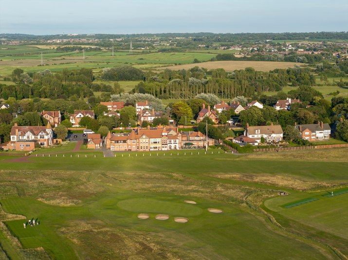 Royal Liverpool Golf Club Aerial View