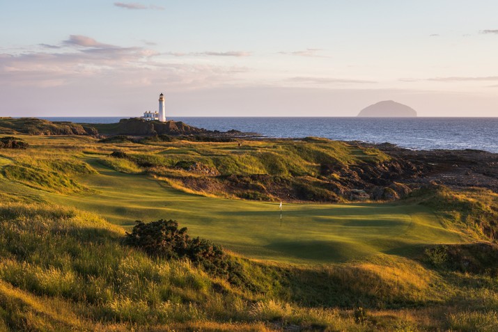 Turnberry Golf Course and Lighthouse